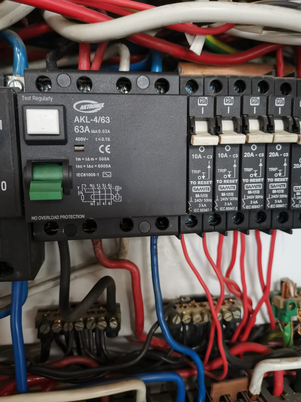 old distribution box that has been revamped